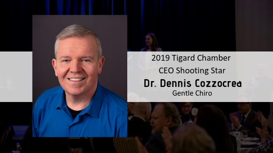 Dennis Cozzocrea, DC Named 2019 Tigard Chamber CEO Shooting Star Recipient