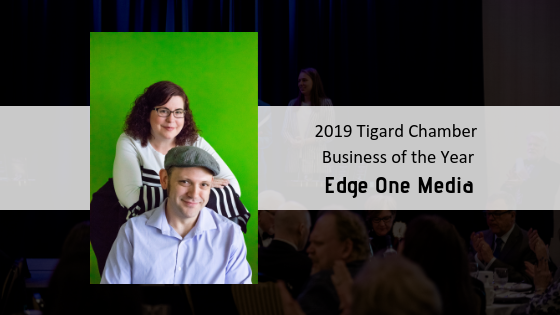 Edge One Media Named 2019 Tigard Chamber Business of the Year