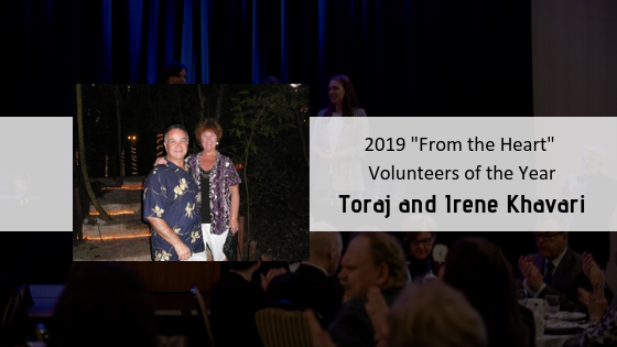 Toraj & Irene Khavari Named 2019 Tigard Shining Stars “From the Heart” Volunteer of the Year