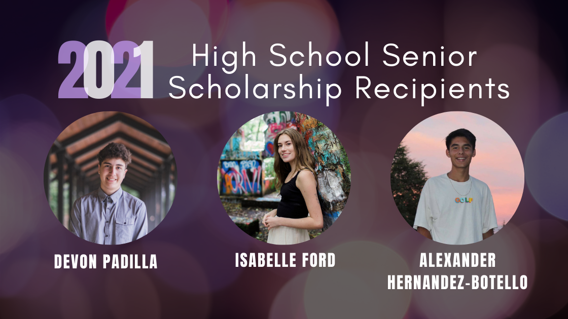2021 Tigard Chamber of Commerce Scholarship Recipients