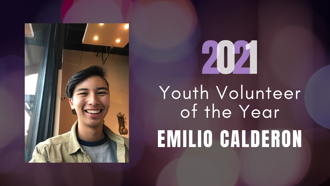 Emilio Calderon Named 2021 Tigard Shining Stars Youth Volunteer of the Year